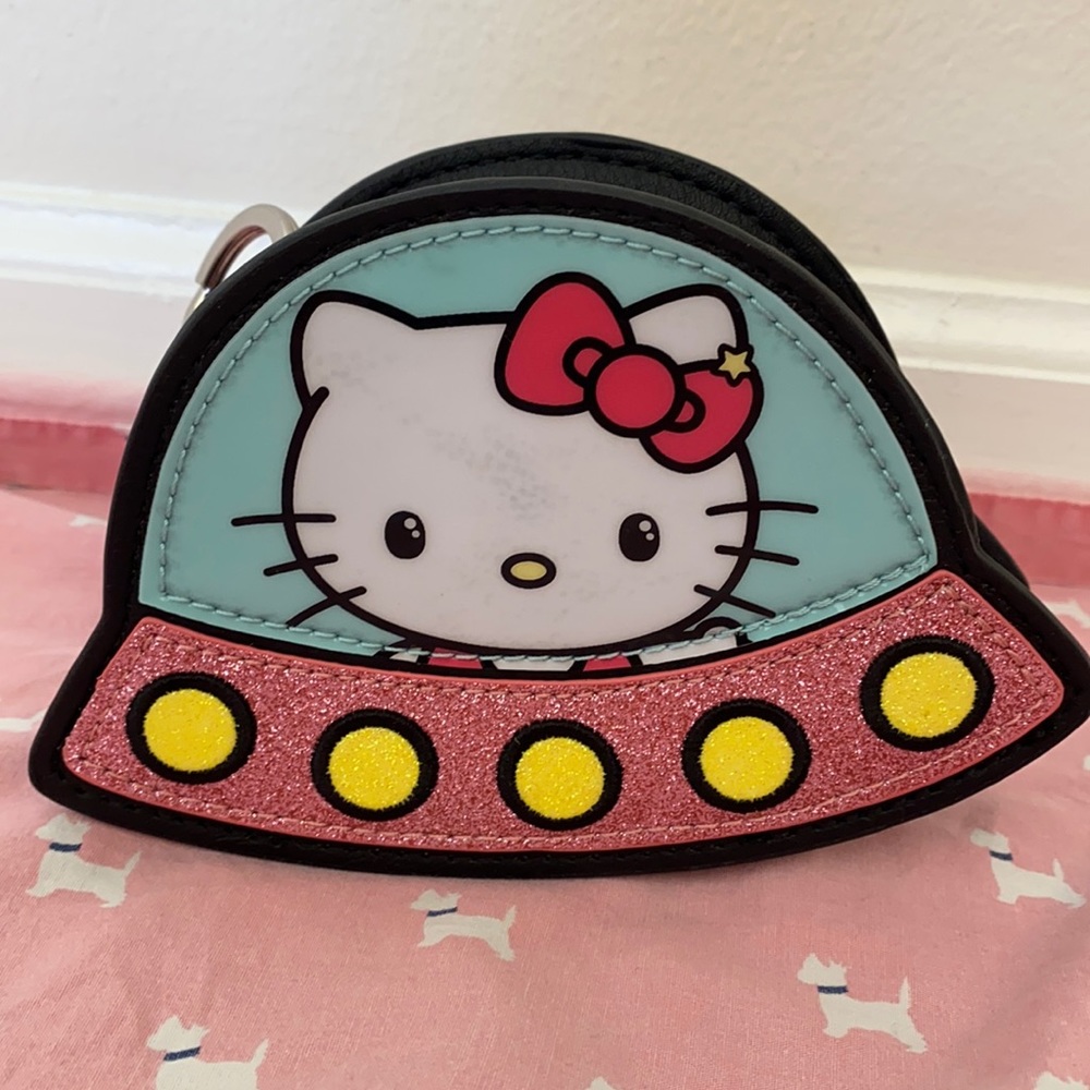 Loungefly Hello Kitty Spaceship coin purse